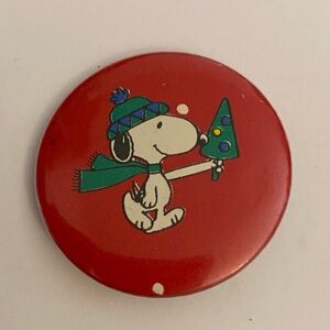Snoopy Christmas Pin